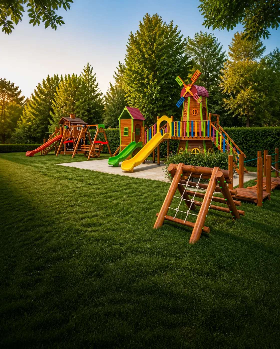 Ahşap Oyun Parkları uygulama ortamı